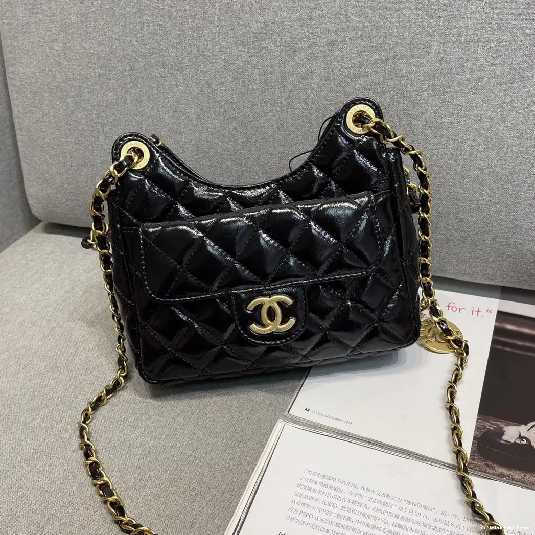 HyperPeter HANDBAG-17*19*6cm CHANEL HOBO 0521